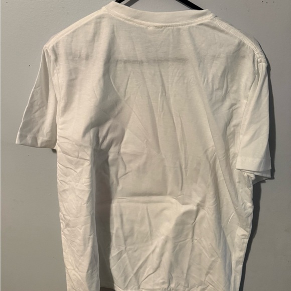 Quirky White Tee with Red Heart Graphic - Picture 2 of 2